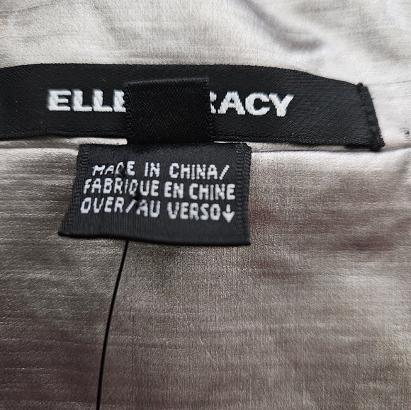 NWT - VTG - Ellen Tracy "Opal" Raincoat - Size 16 - Picture 9 of 12